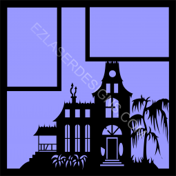 Haunted House Art
